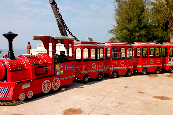 Christmas Themed Amusement Train Rides for Sale, Dinis