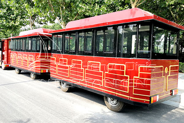 Carriage Bin Giant Tourist Road Train Rides Game