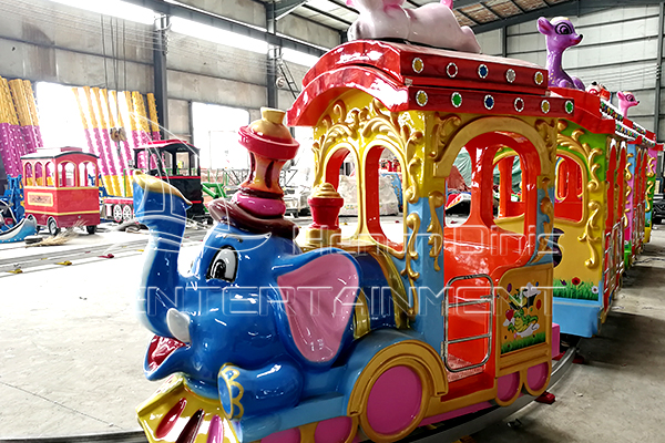 Holiday Lighted Elephant Track Trains Customer