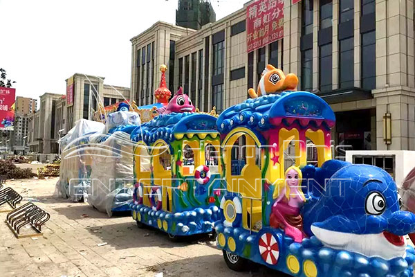 Luxury Pharaoh Kid Electric Trackless Train for Sale in Dinis