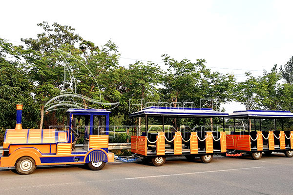 Luxury Trackless Kids Mall Train Rides for Sale