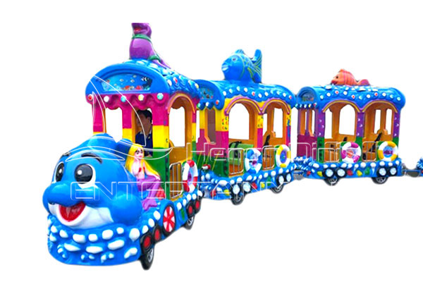 Ocean Trackless Train Is Available in Dinis