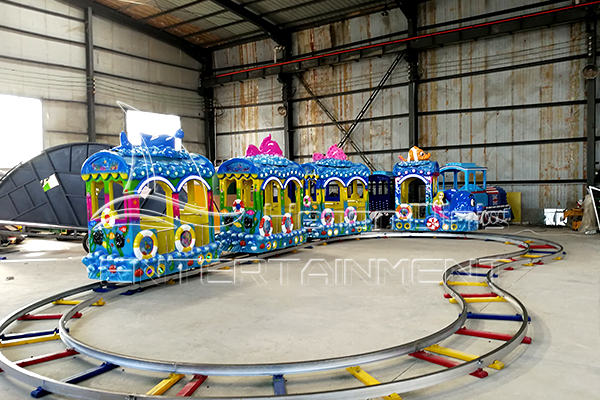 Ocean Trackless Train Ride on for Kids